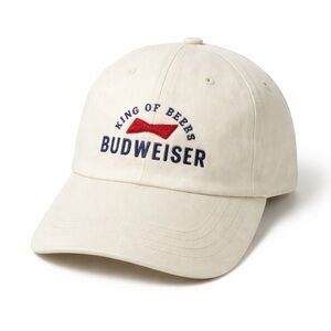 Budweiser King of Beers Embroidered Baseball Cap 2006 Promo Y2K Vintage Hat